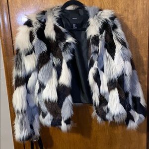 Faux Fur Coat